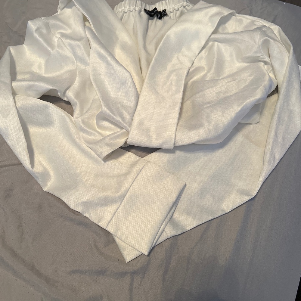 PLT cropped blouse